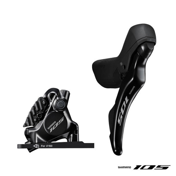 Shimano 105 ST-R7120 Shift-Brake Lever w/BR-R7170 Brake Caliper